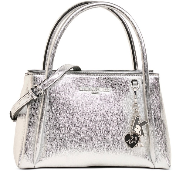 - KARL LAGERFELD PARIS Satchel Handbag NWT - Picture 1 of 4